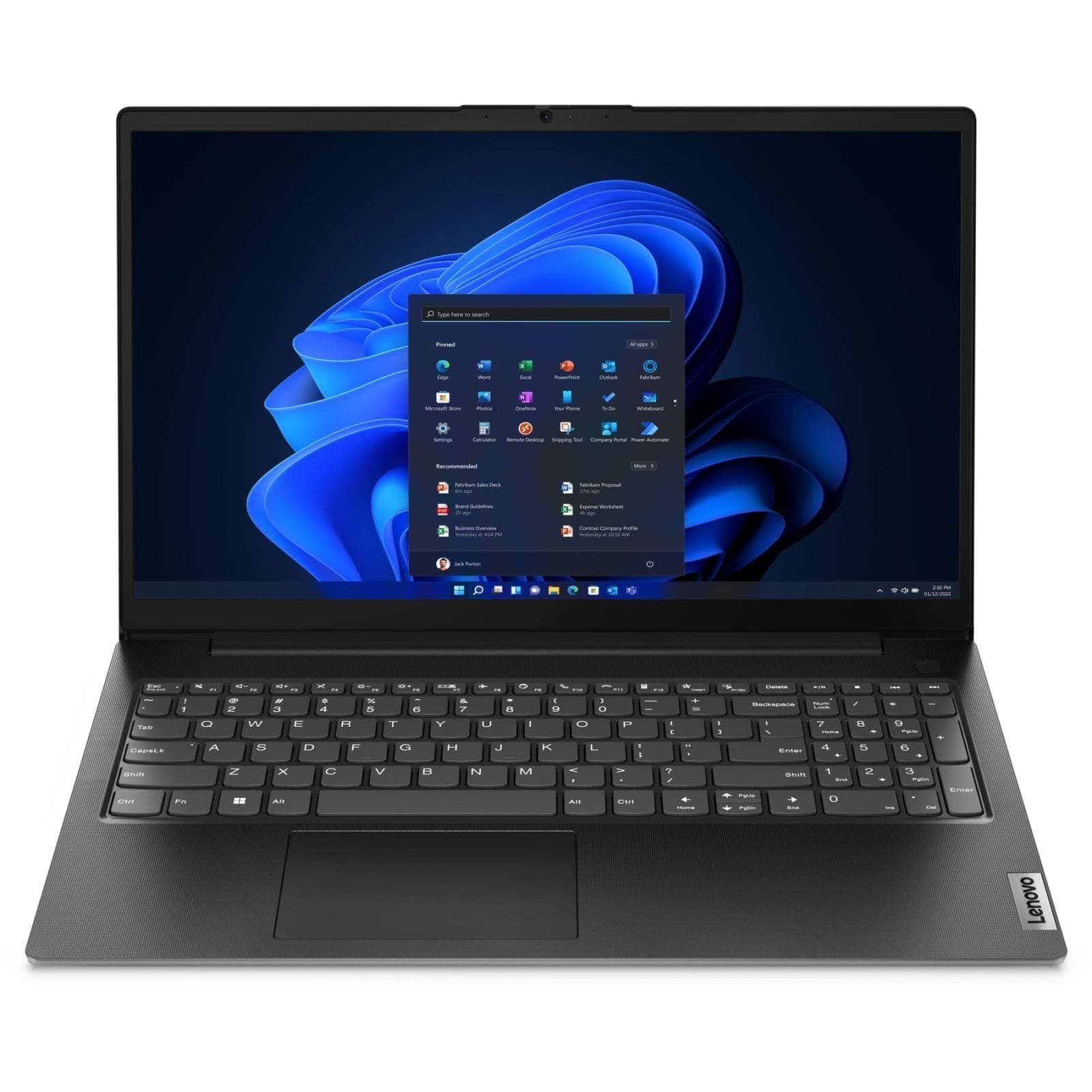 Ноутбук 15.6 Lenovo V15-G4 FHD IPS/Ryzen 3 7320U/8GB/256SSD/UMA/DOS/Black