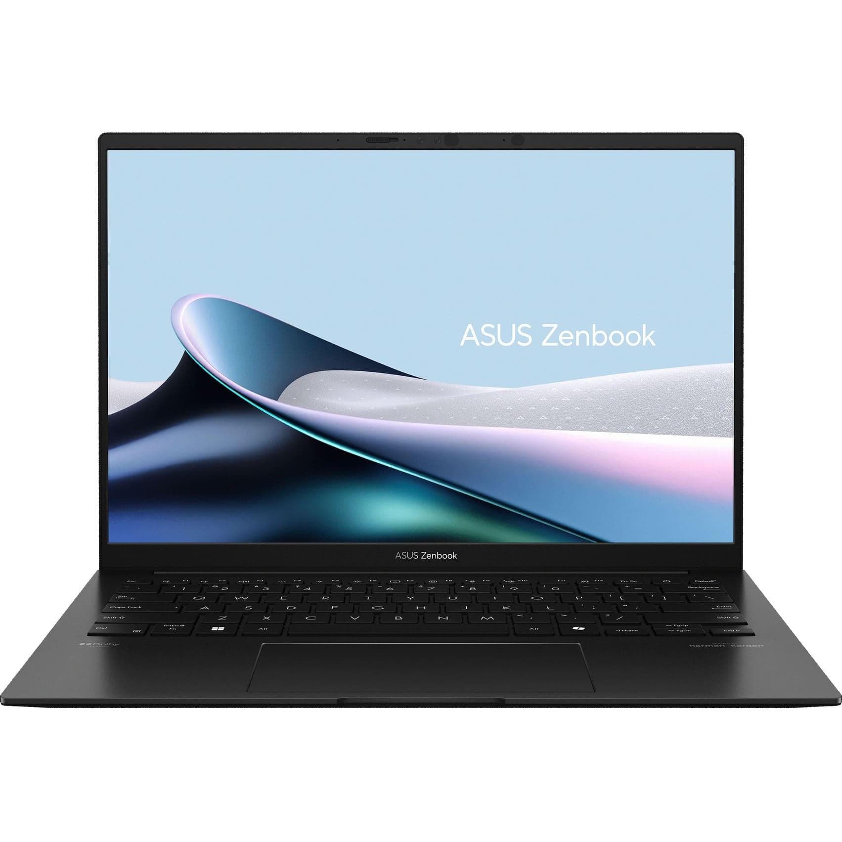 Ноутбук 14 ASUS Zenbook 14 UM3406GA-QD049 OLED/Ryzen 5 AI 430/16GB/512SSD/UMA/DOS/Jade Black