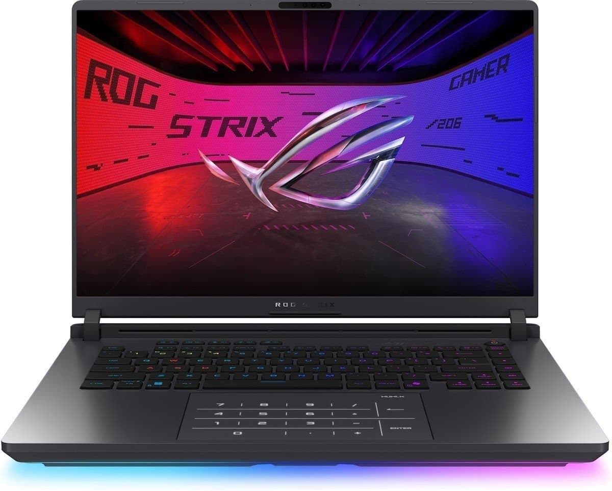 Ноутбук 16 ASUS ROG Strix G16 G615JHR-RV107 FHD IPS/Intel i5-14450HX/16GB/1TB/RTX 5050 8GB/DOS/Volt Green
