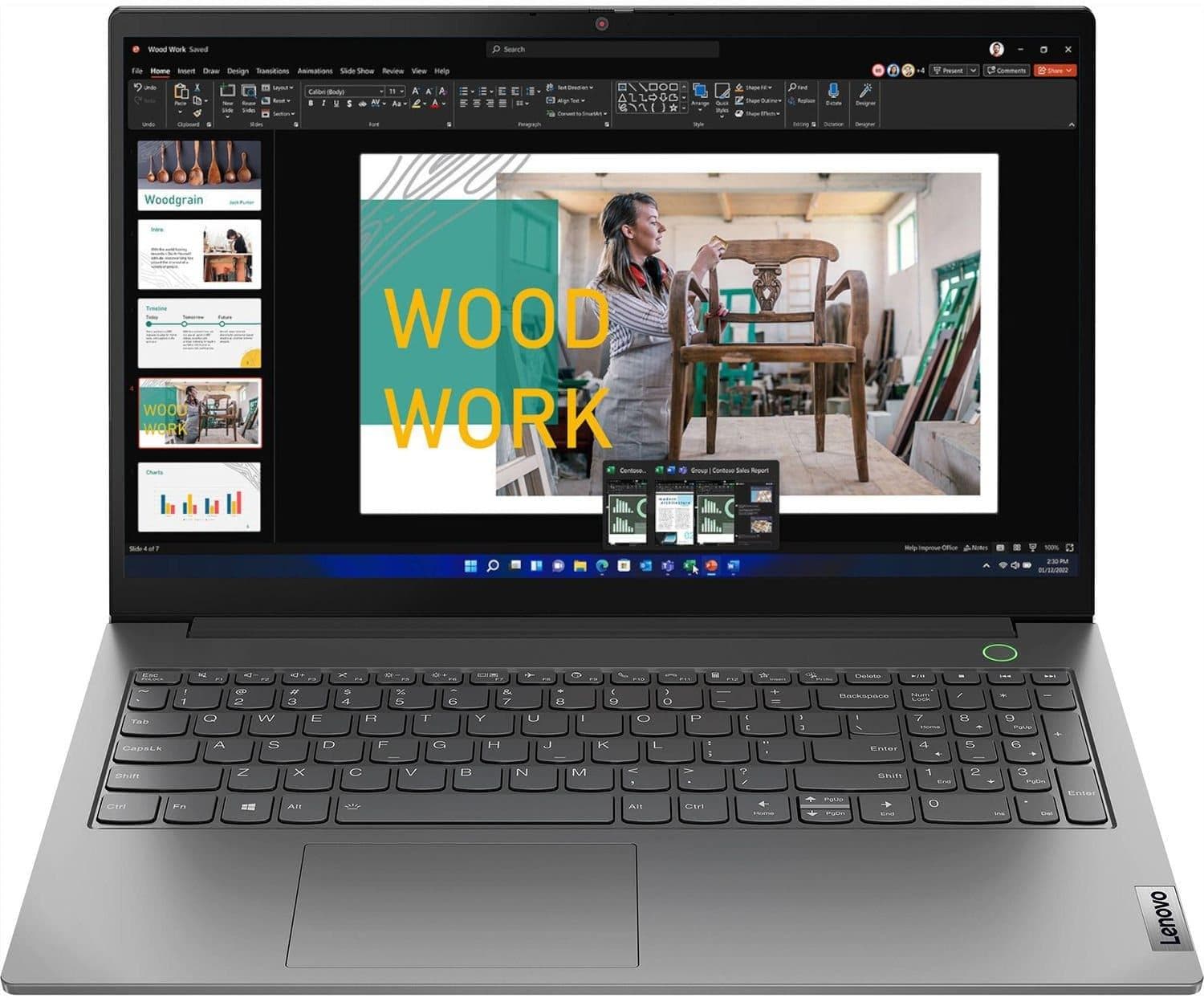 Ноутбук 15.6" Lenovo ThinkBook 15 G4 IAP Intel i7-1255U/16GB/SSD512GB/Intel Graphics/DOS/Black
