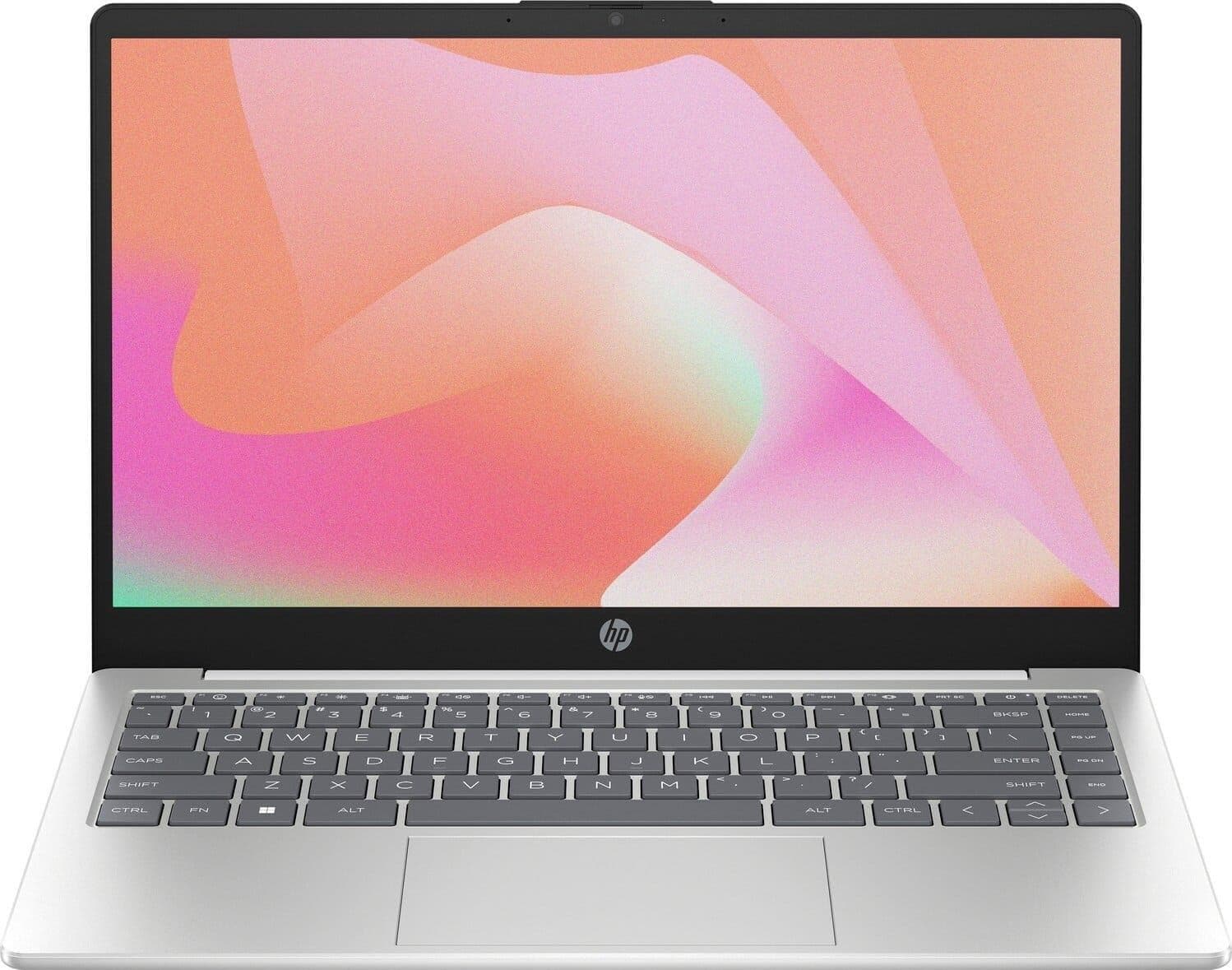 Ноутбук 14 HP 14-em0028ua FHD IPS/Ryzen 3 7320U/8GB/512SSD/Radeon/DOS/White