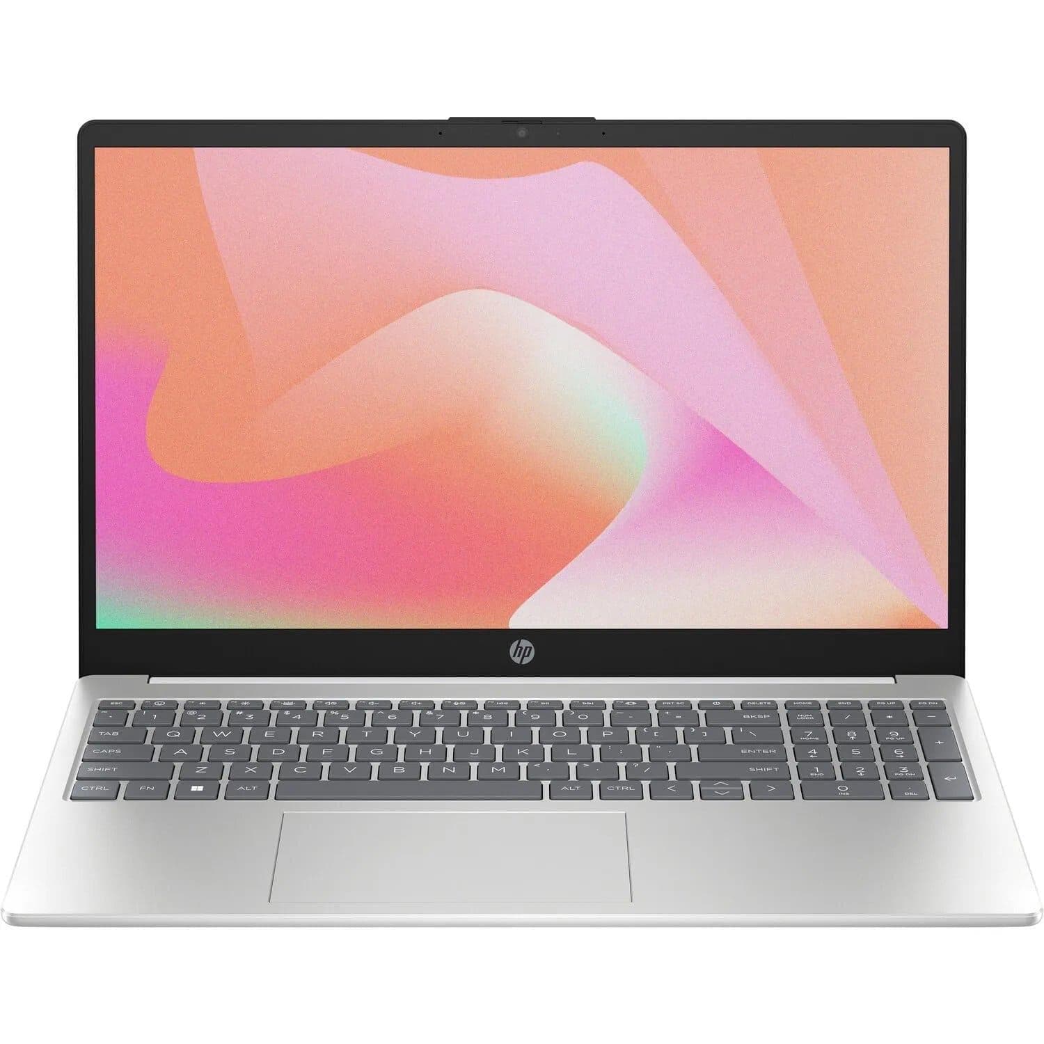 Ноутбук 15.6 HP 15-fc0302ua FHD IPS/Ryzen 3 7320U/8GB/512SSD/Radeon/DOS/White