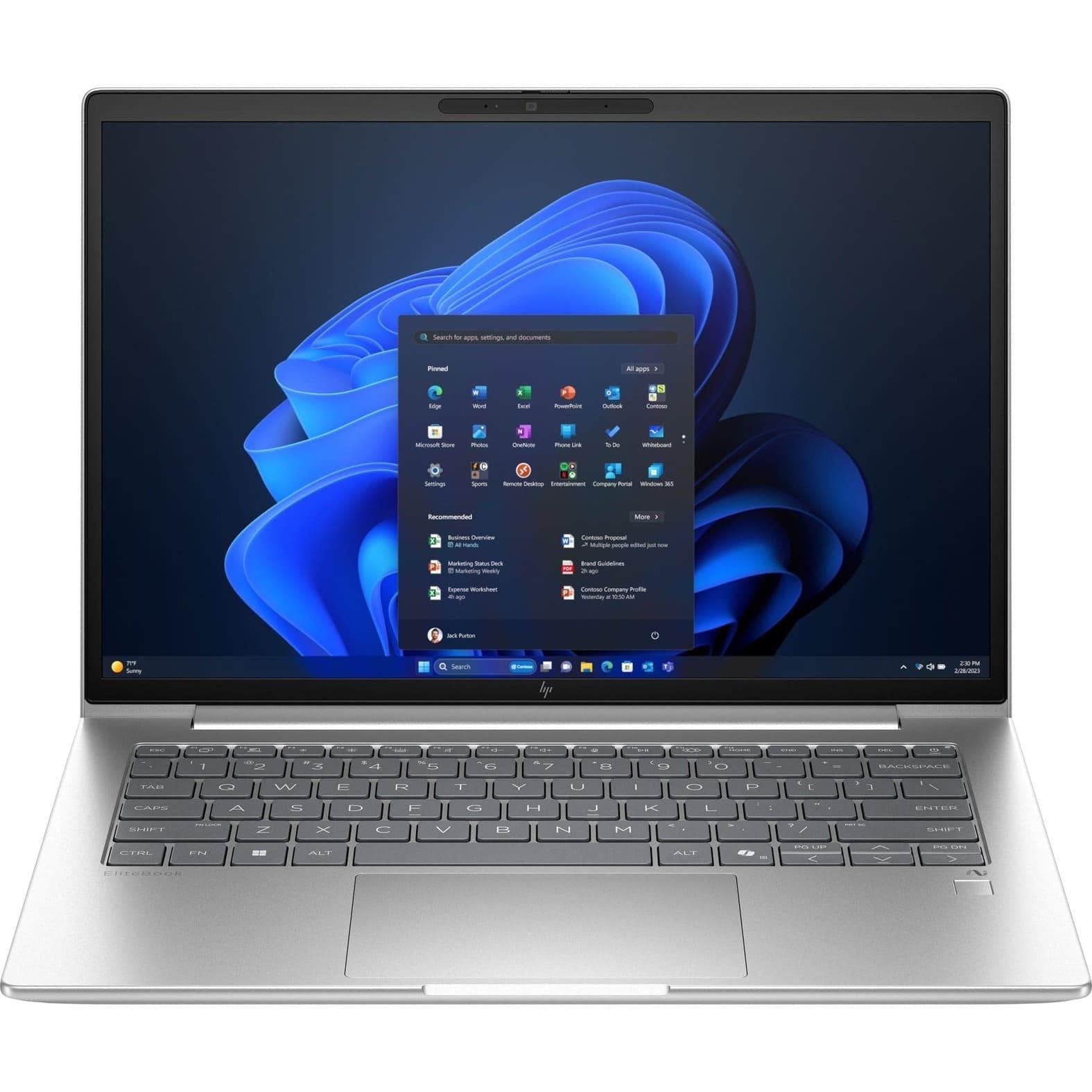 Ноутбук 14 HP EliteBook 6 G1i WUXGA IPS/Intel U7-255H/64GB/2TB/Intel Arc/DOS