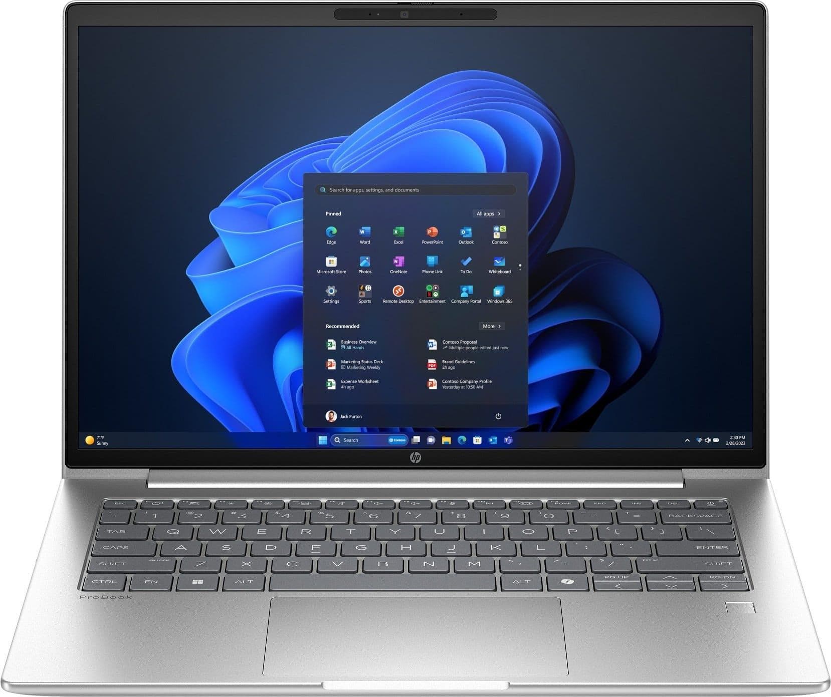 Ноутбук 14 HP ProBook 4 G1i WUXGA IPS/Intel U7-255H/16GB/512SSD/Intel Arc/DOS