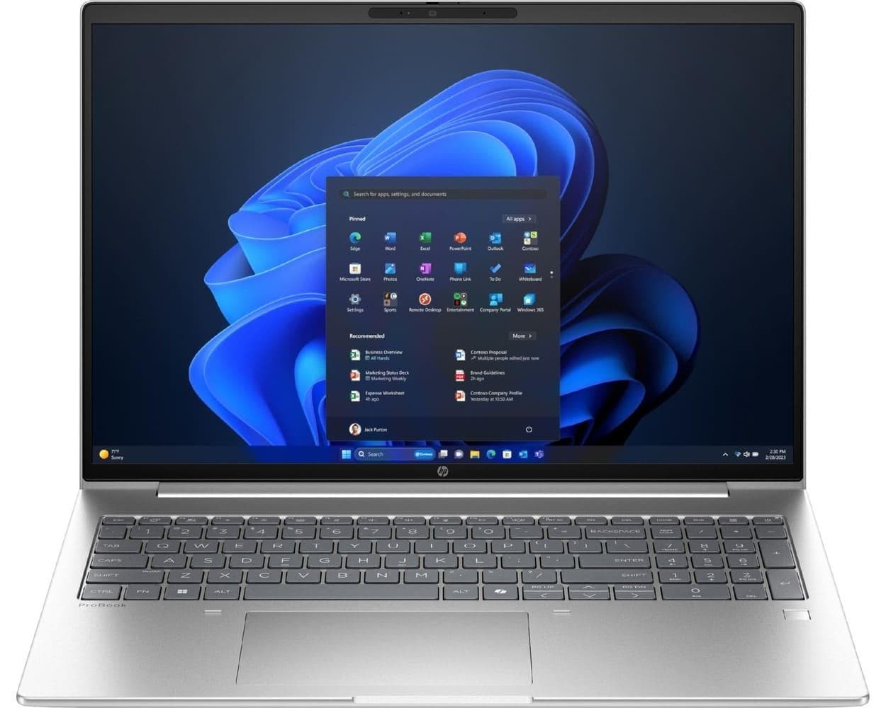 Ноутбук 16 HP ProBook 4 G1i WUXGA IPS/Intel U7-255H/24GB/1TB/Intel Arc/DOS