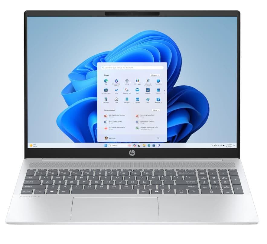 Ноутбук 16 HP OmniBook 5 16-bc1009ua 1920x1200 IPS/Ryzen 5 8540U/16GB/1TB/Radeon 740M/DOS/Glacier Silver