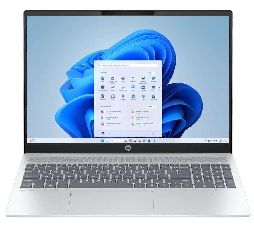 Ноутбук 16 HP OmniBook 5 16-bc1001ua 1920x1200 IPS/Ryzen 5 8540U/16GB/1TB/Radeon 740M/W11H/Glacier Silver