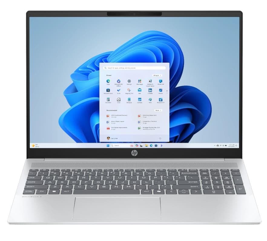 Ноутбук 16 HP OmniBook 5 16-bc1005ua 1920x1200 IPS/Ryzen 7 8840U/16GB/1TB/Radeon 780M/DOS/Glacier Silver