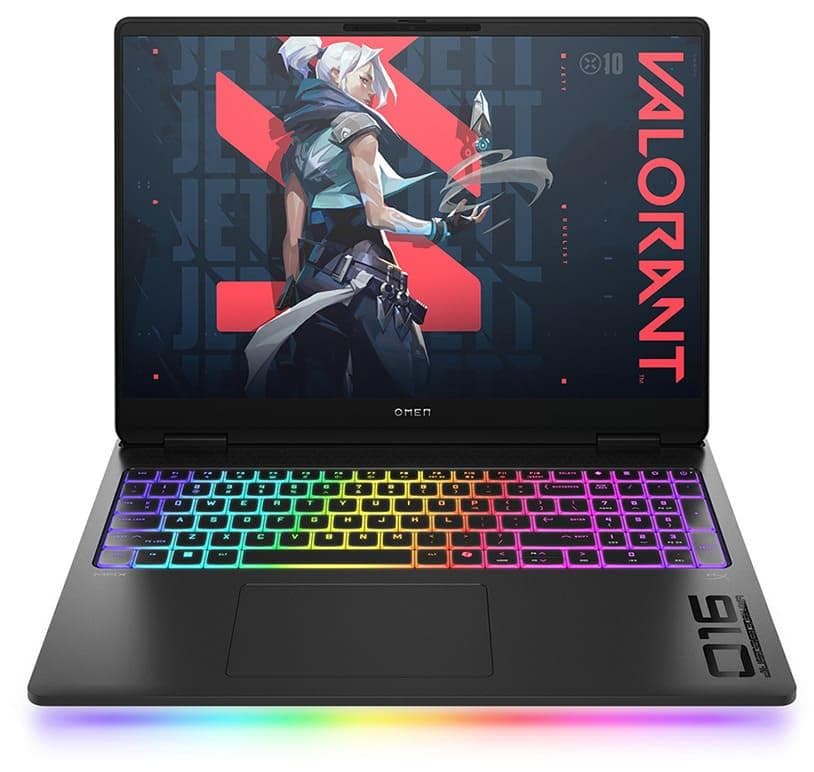 Ноутбук 16 HP OMEN MAX 16-AH0097NR 2560x1600 IPS 240Hz/Intel Ultra 9-275HX/32GB/1TB/RTX 5080/W11H