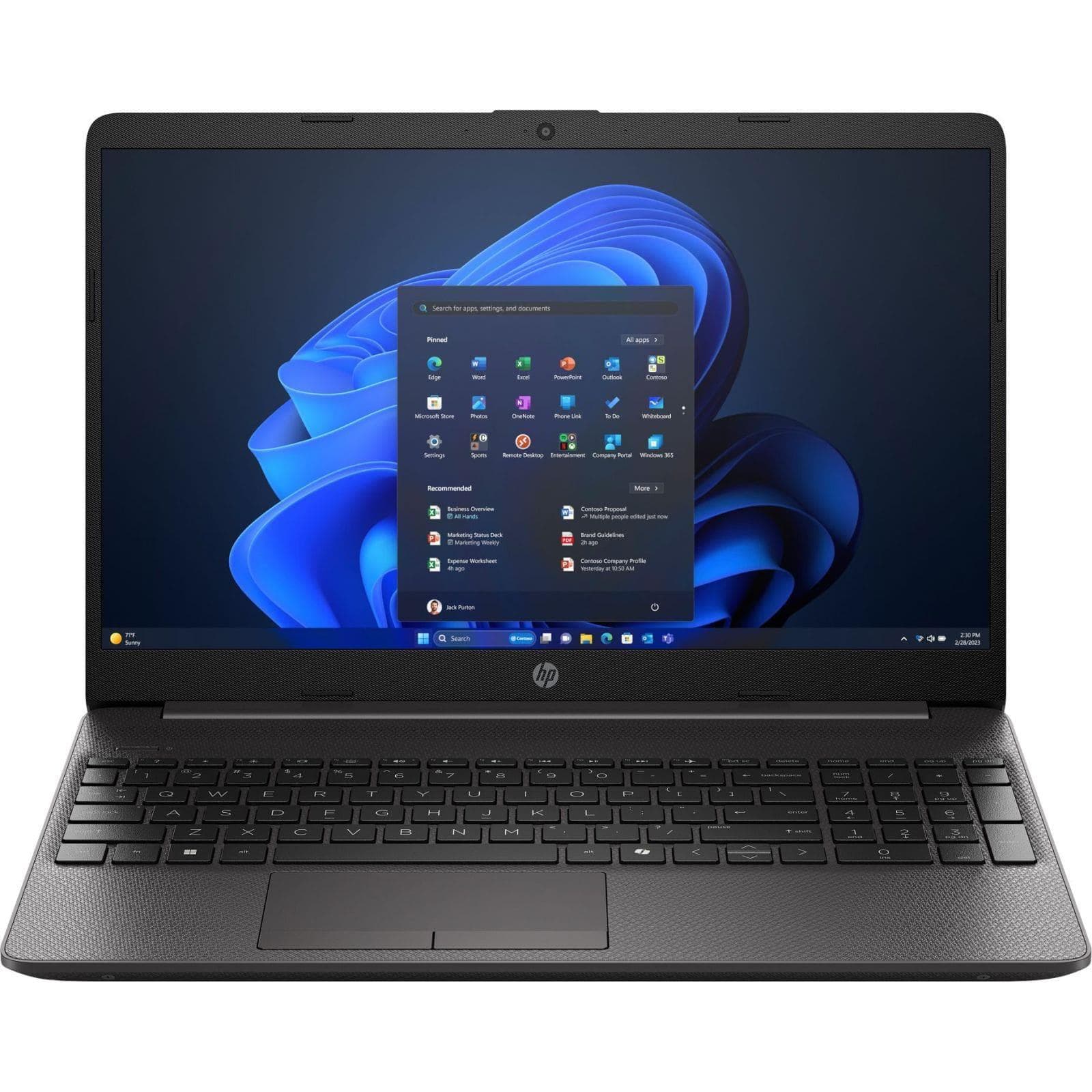 Ноутбук 15.6 HP 250R-G9 FHD/Intel 5-120U/16GB/512SSD/UMA/DOS/Black