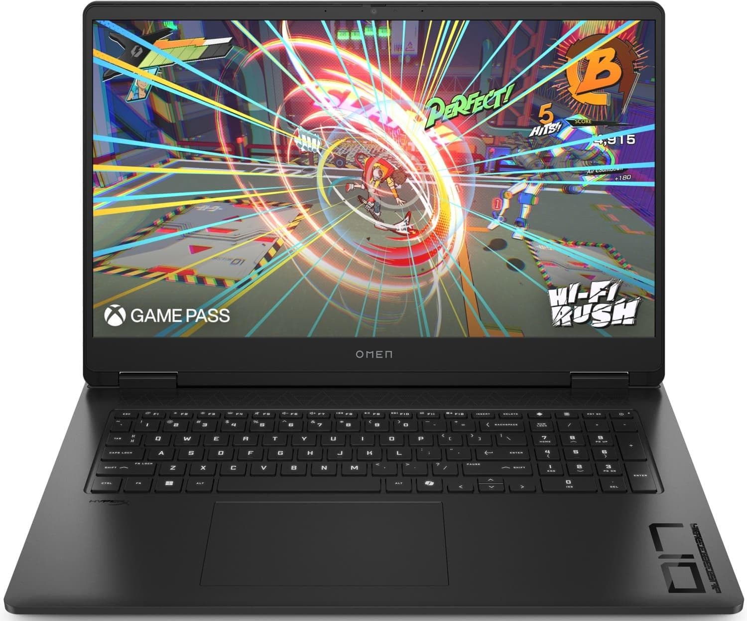 Ноутбук 17.3 HP OMEN 17-db1010ua FHD IPS AG/Ryzen 7 AI 350/32GB/1TB/RTX 5060 8GB/DOS/Black