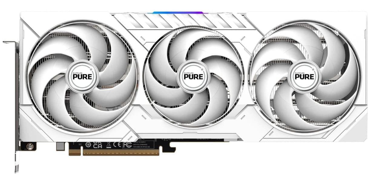 AMD Radeon Sapphire RX 9070 XT 16GB PURE Gaming OC (11348-02-20G)