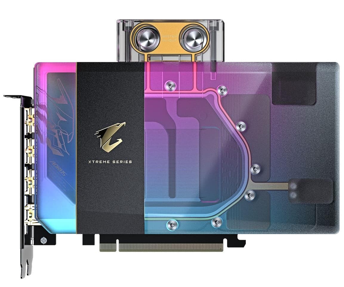 GIGABYTE RTX 5080 16Gb AORUS XTREME WATERFORCE WB (GV-N5080AORUSX WB-16GD)