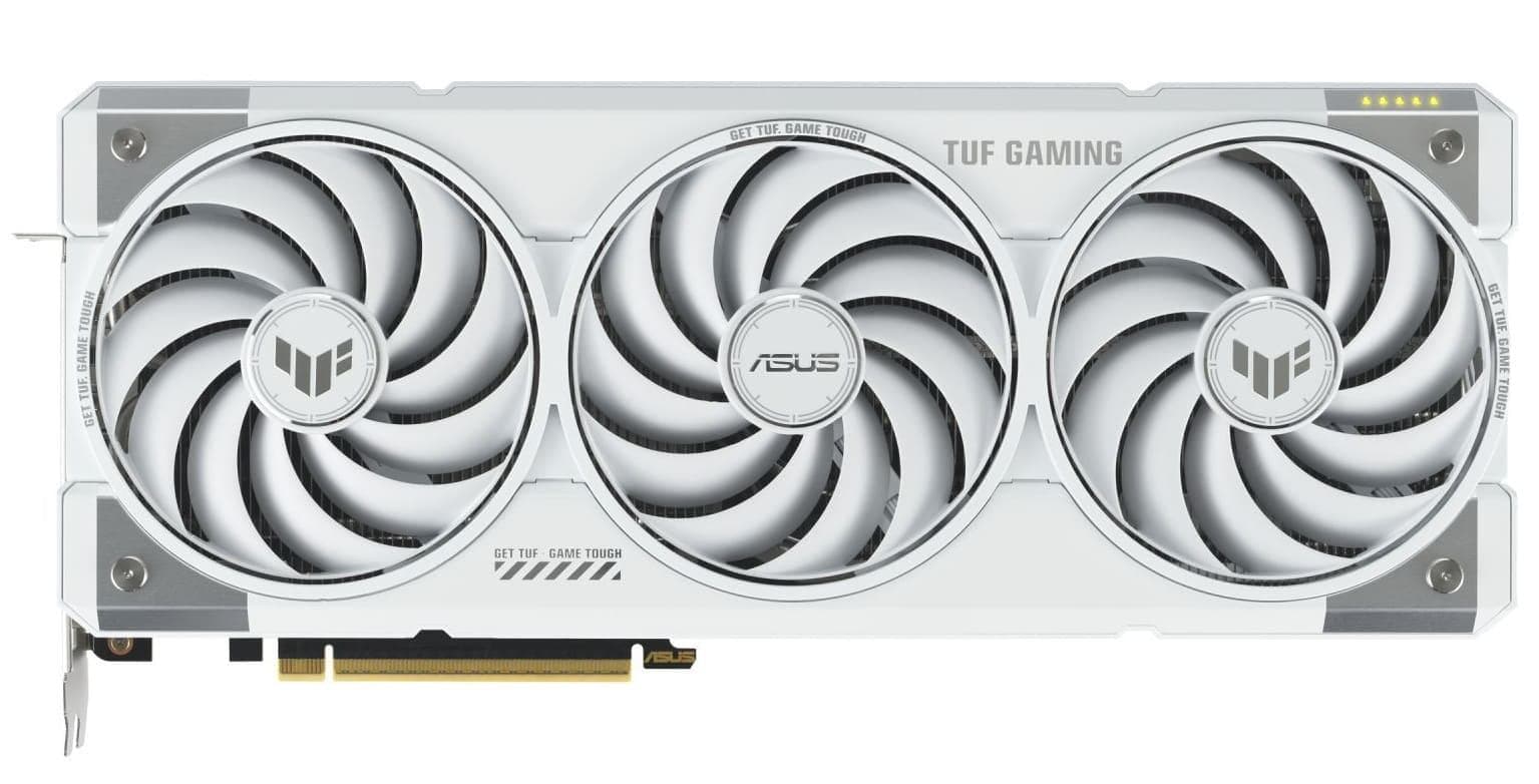 ASUS RTX 5070 Ti 16GB GDDR7 TUF Gaming OC Edition WHITE (TUF-RTX5070TI-O16G-WHITE-GAMING)
