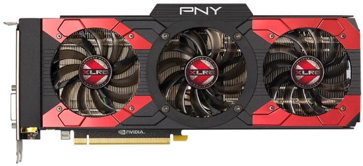 PNY GTX 1070 8Gb XLR8 OC (VCGGTX10708XGPB-OC)