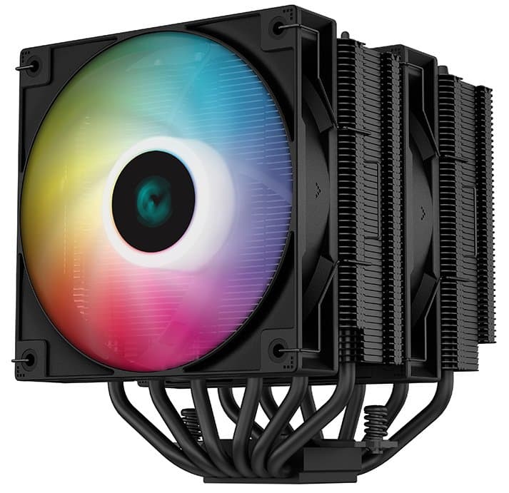 Кулер для процессора Deepcool AG620 BK ARGB 1700 AM5 (R-AG620-BKANMN-G-2)