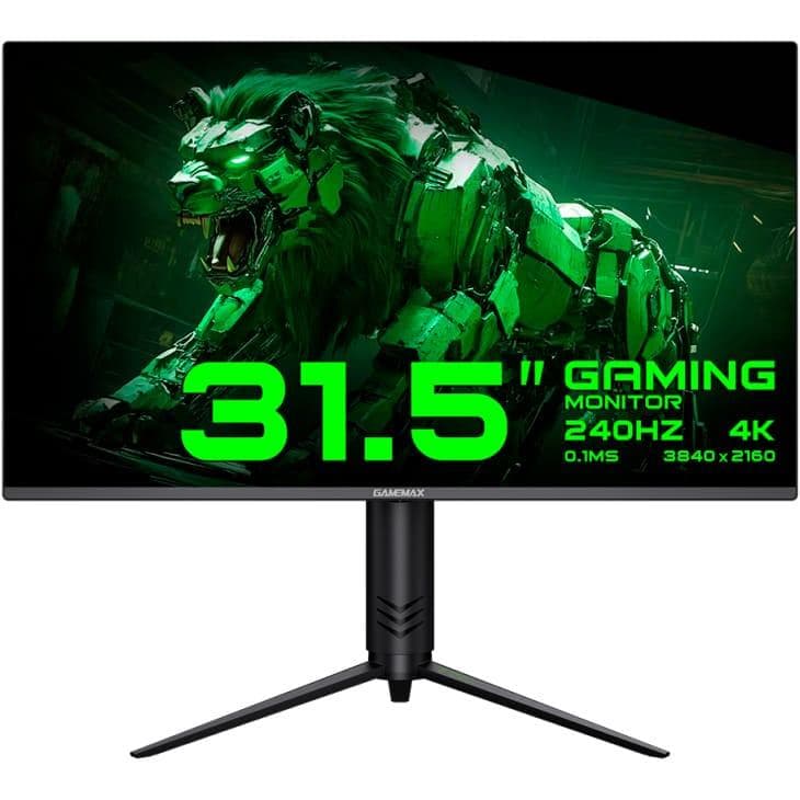 Монітор 31.5" GameMax GMX32UCDM Vision QD-OLED UHD OLED 240Hz