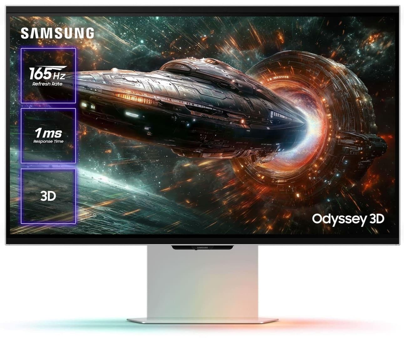 Монітор 27" Samsung LS27FG900XIXCI 3D UHD IPS 165 Hz