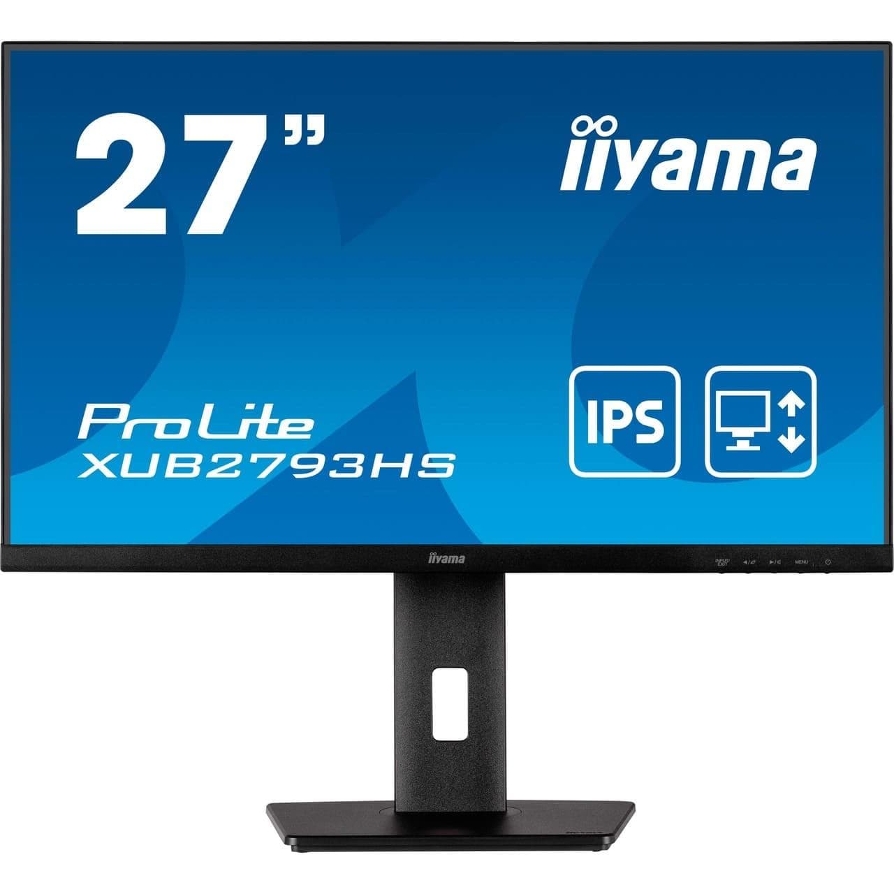 Монітор 27" Iiyama XUB2793HS-B7 FHD IPS 100Hz