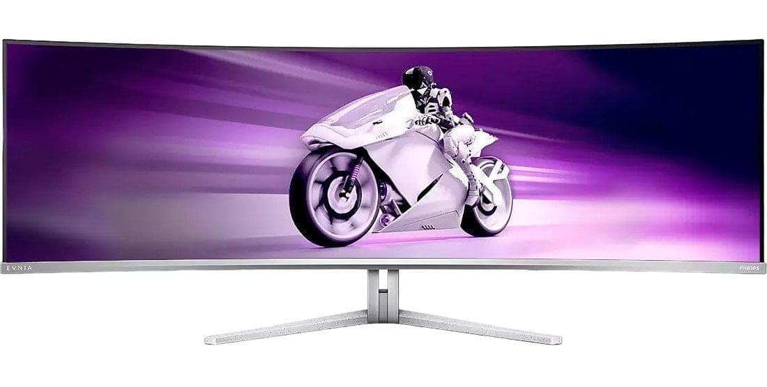 Монітор 48.9" Philips 49M2C8900L Curved DQHD OLED 144Hz