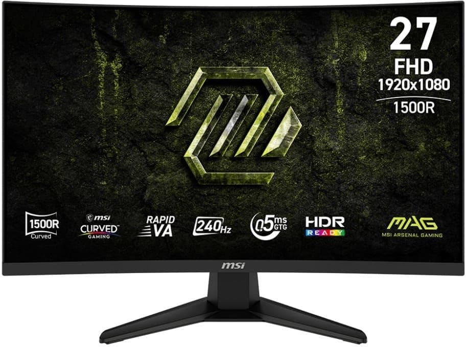 Монітор 27" MSI MAG 275CF X24 Curved FHD VA 240Hz