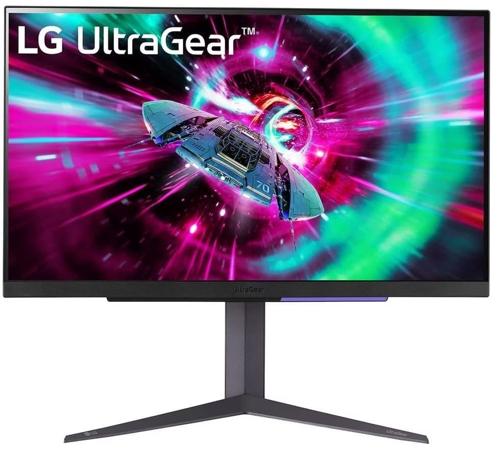 Монітор 27" LG 27GR93U-B UHD IPS 144Hz
