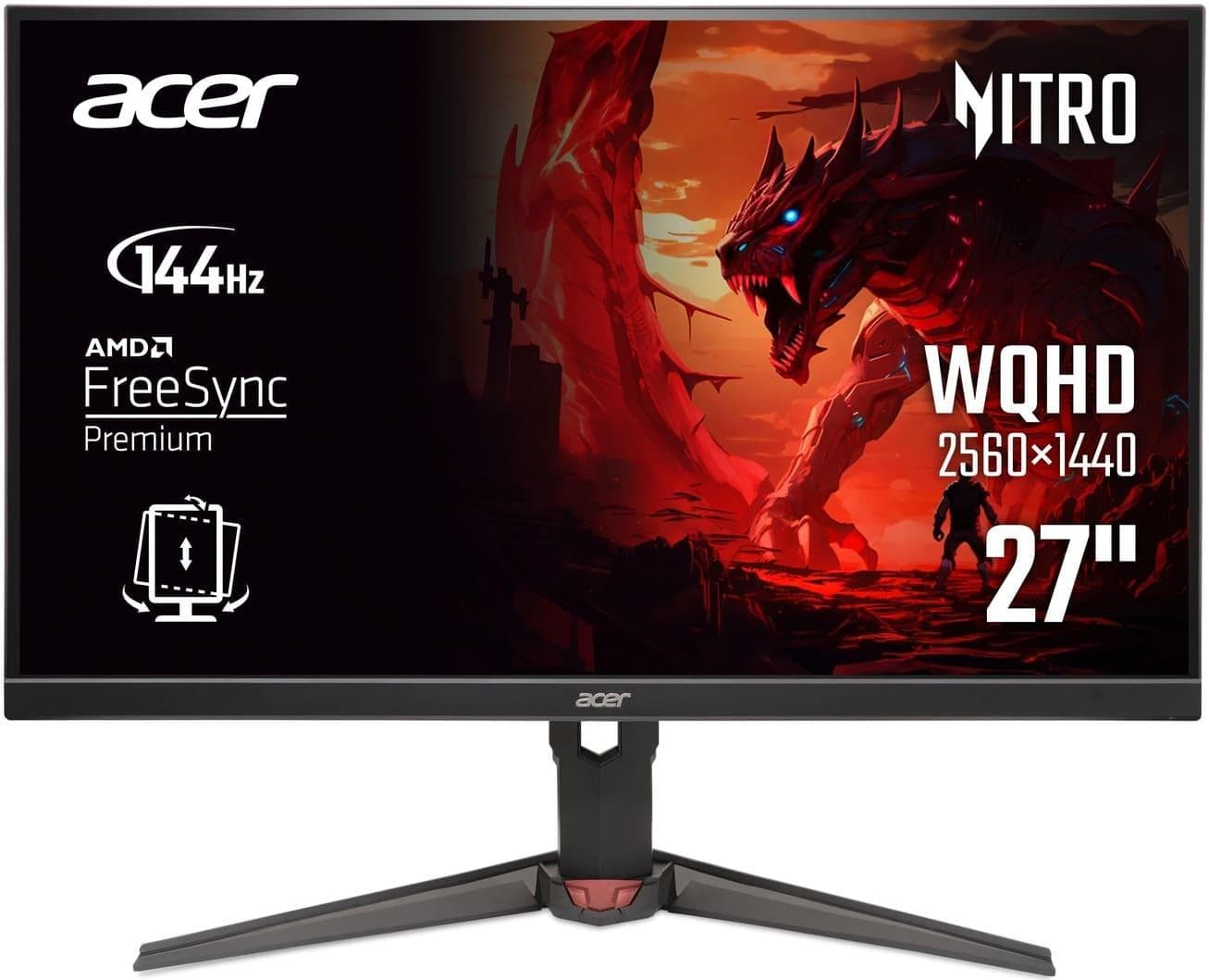 Монітор 27" Acer XV270UP6bmiiprx QHD IPS 144Hz