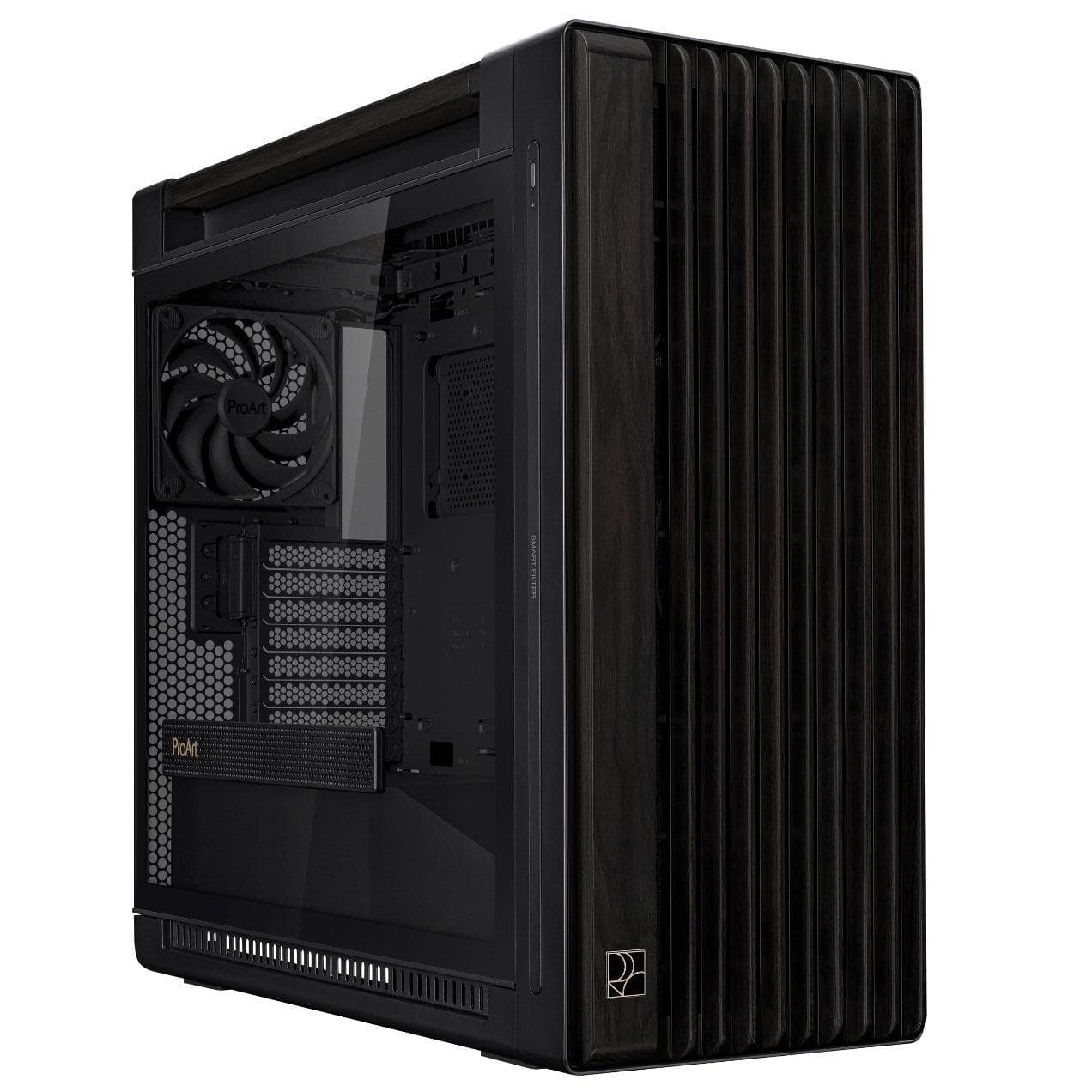 Корпус Asus ProArt PA602 Wood Edition Tempered Glass без БП (90DC00J0-B09010) Black