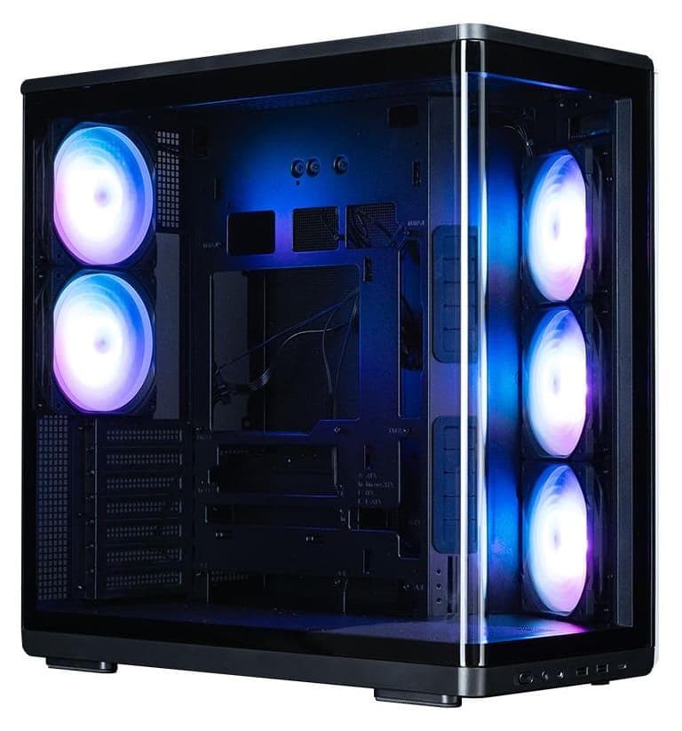 Корпус Zalman P60 Tempered Glass без БЖ Black