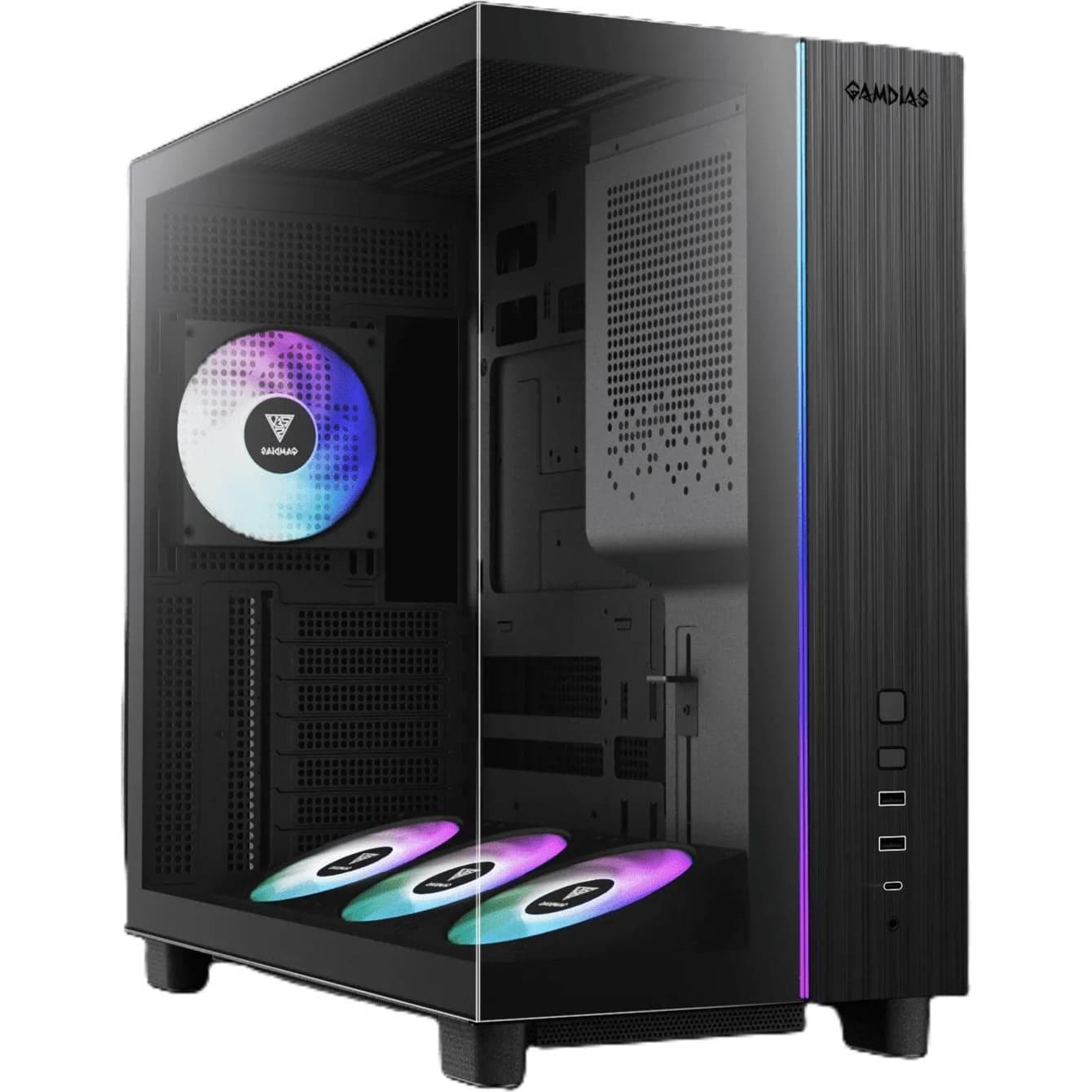 Корпус GAMDIAS ATLAS M4 Без БЖ (4711514503791) Black