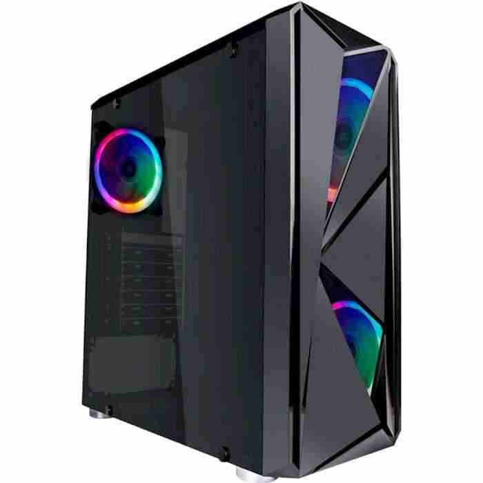 Корпус 1stPlayer F4-3R1 Color LED