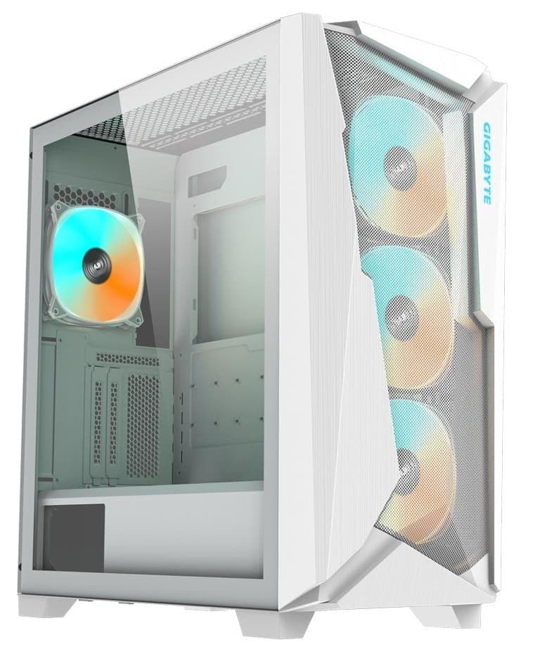 Корпус Gigabyte C301 Glass V2 без БЖ (GB-C301GW V2) White