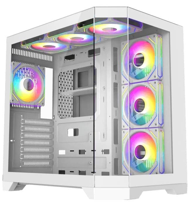 Корпус GAMEMAX HYPE-A Tempered Glass без БП White