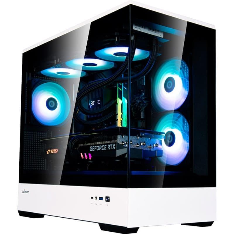 Корпус Zalman P30 без БП (P30BW) Black/White