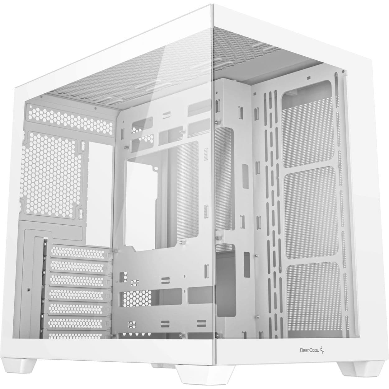 Корпус Deepcool CG530 Tempered Glass без БП (R-CG530-WHNDA0-G-1) White