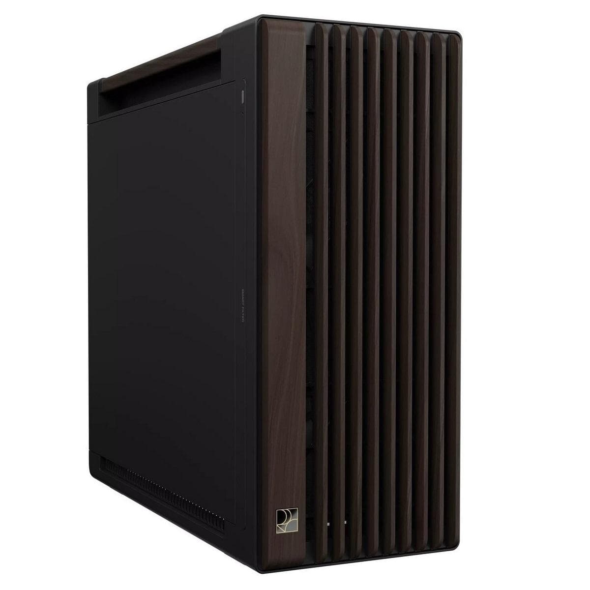 Корпус Asus ProArt PA602 Walnut Wood Edition - Metal Panel без БЖ (90DC00J0-B09040) Modern Black