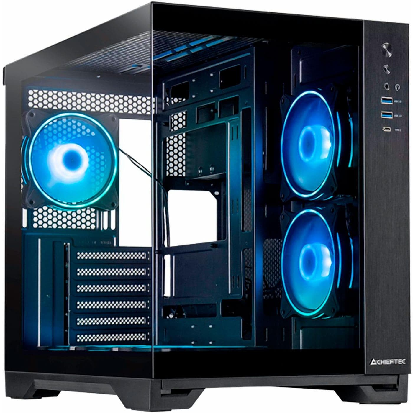 Корпус Chieftec VISIO (GM-30B-TG-OP)