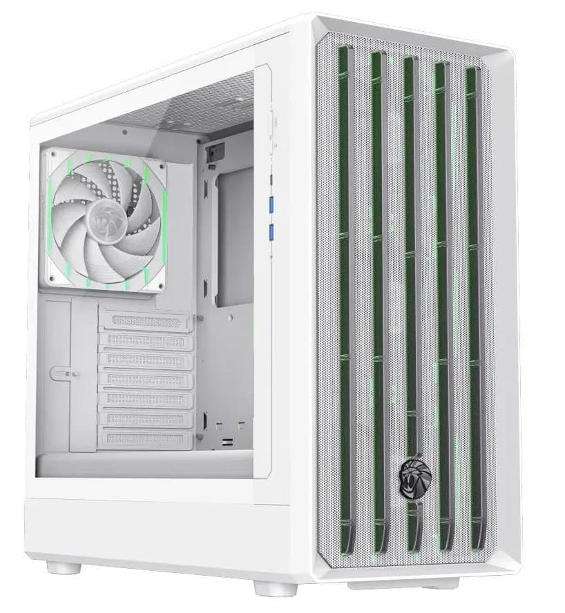 Корпус GAMEMAX Claw 460 Tempered Glass без БЖ White