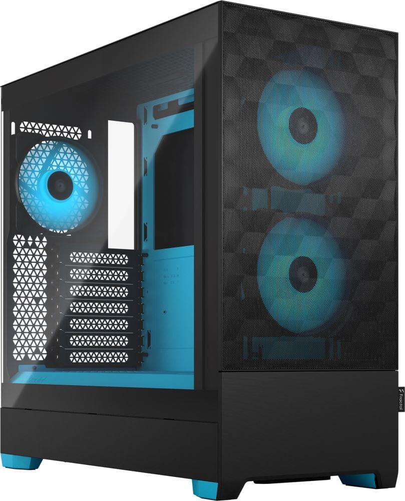 Корпус Fractal Design Pop Air RGB Tempered Glass без БЖ (FD-C-POR1A-02) Cyan Core