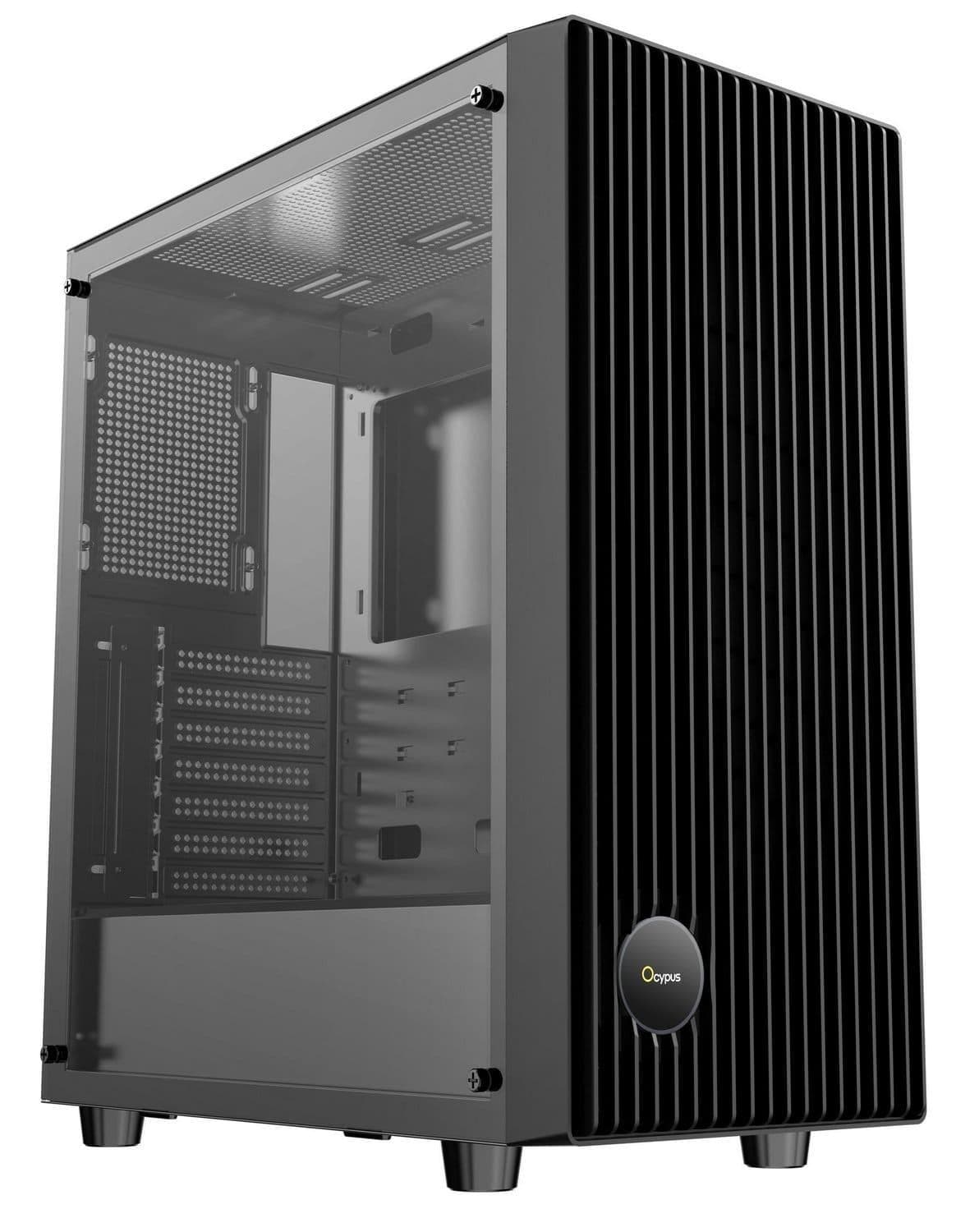Корпус OCYPUS GAMMA C70 BK (GAMMA-C70-BKG000XX-GL)