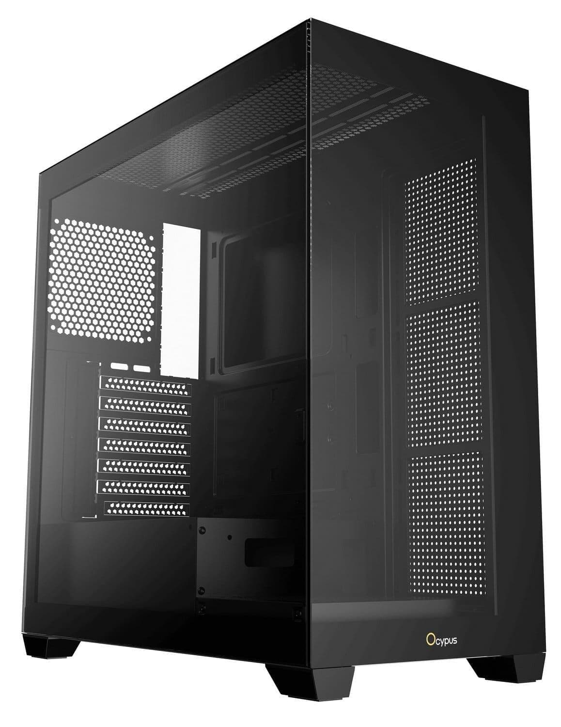 Корпус OCYPUS GAMMA C72 BK (GAMMA-C72-BKD000XX-GL)