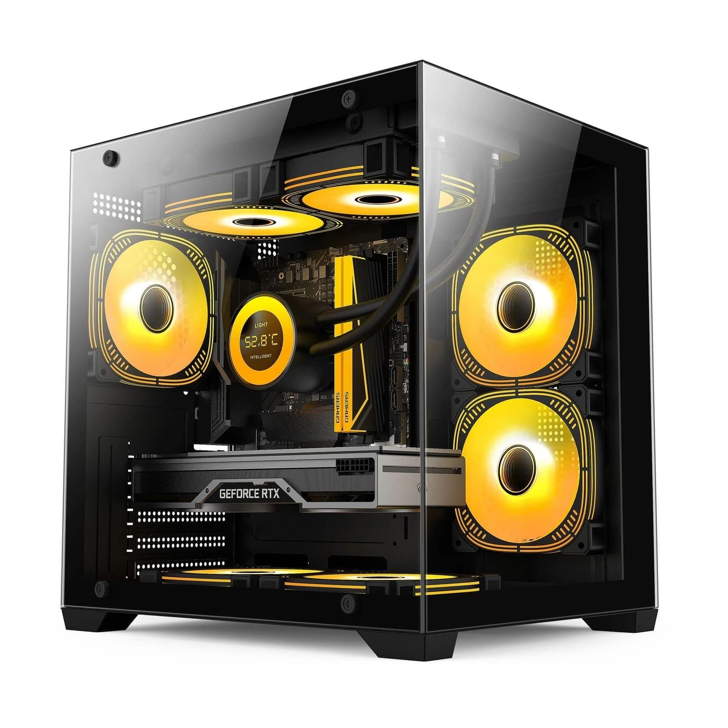 Корпус GTL Gaming Infinity без БП (GTLN275-1B) Black