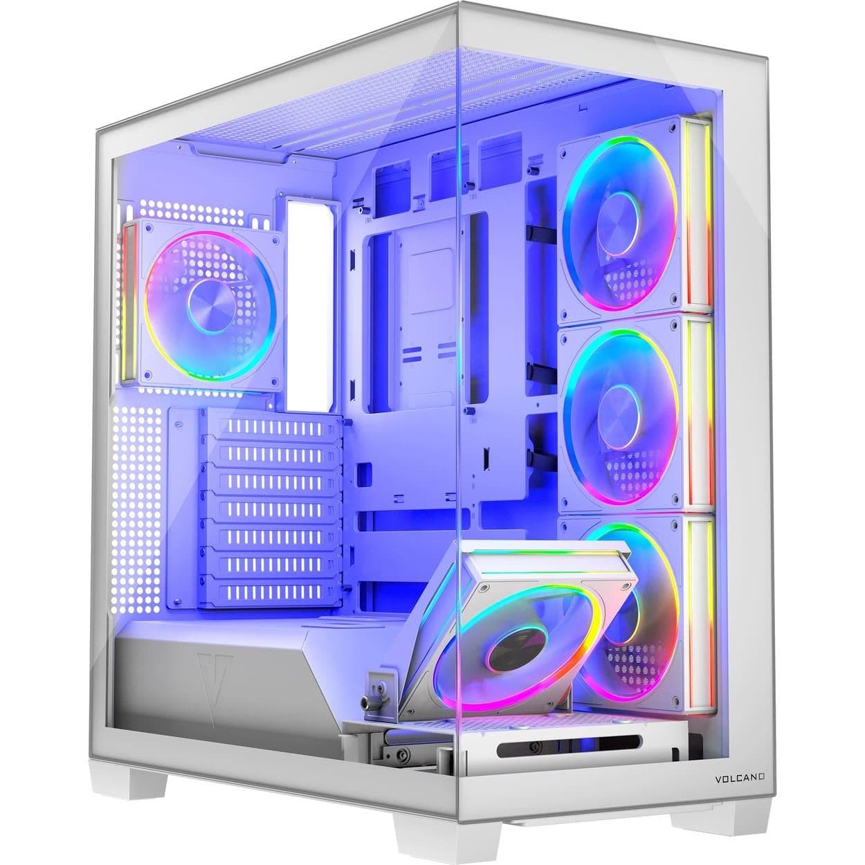 Корпус Modecom VOLCANO STELLAR ARGB без БП WHITE