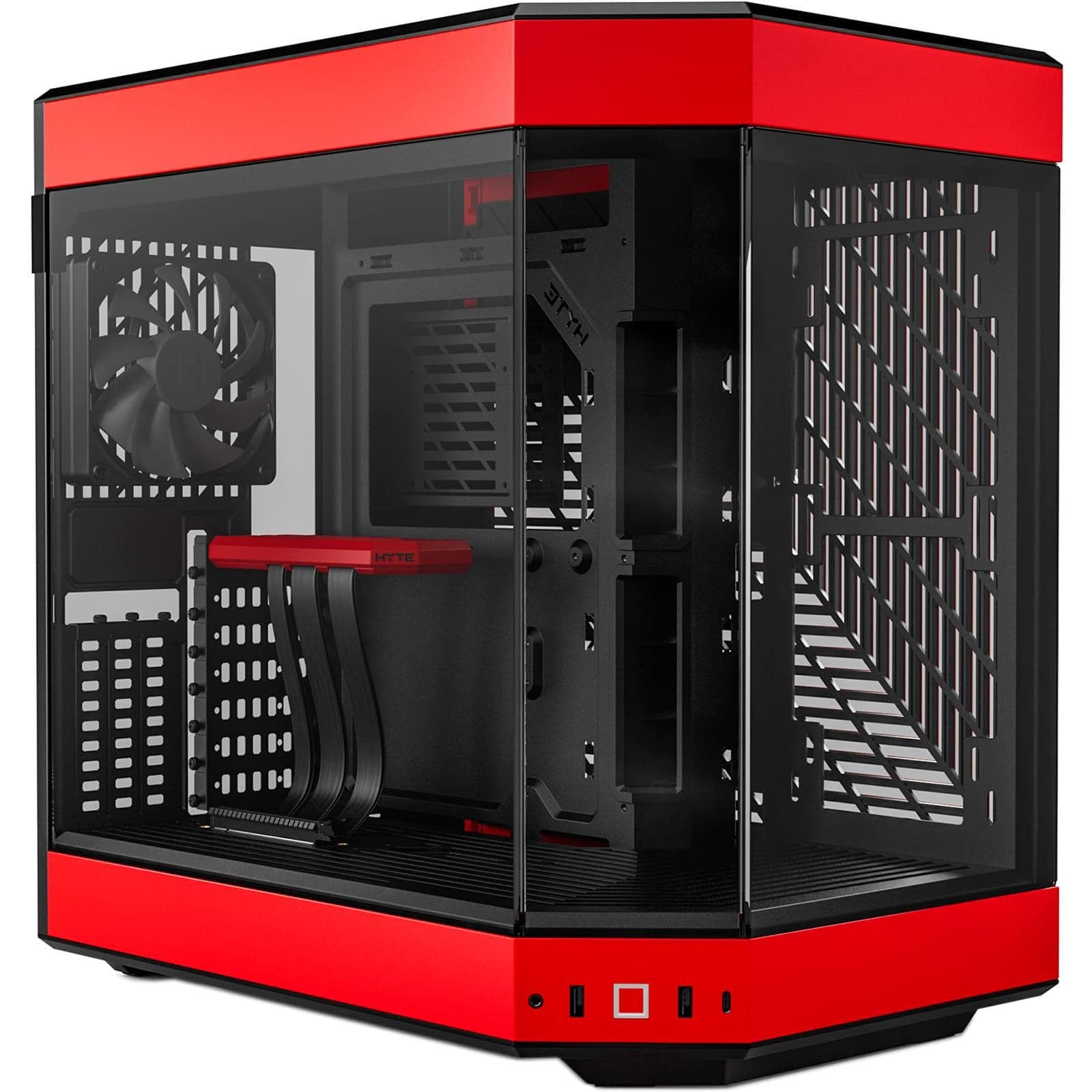 Корпус Hyte Y60 Black-Red PCIE 4.0 (CS-HYTE-Y60-BR)