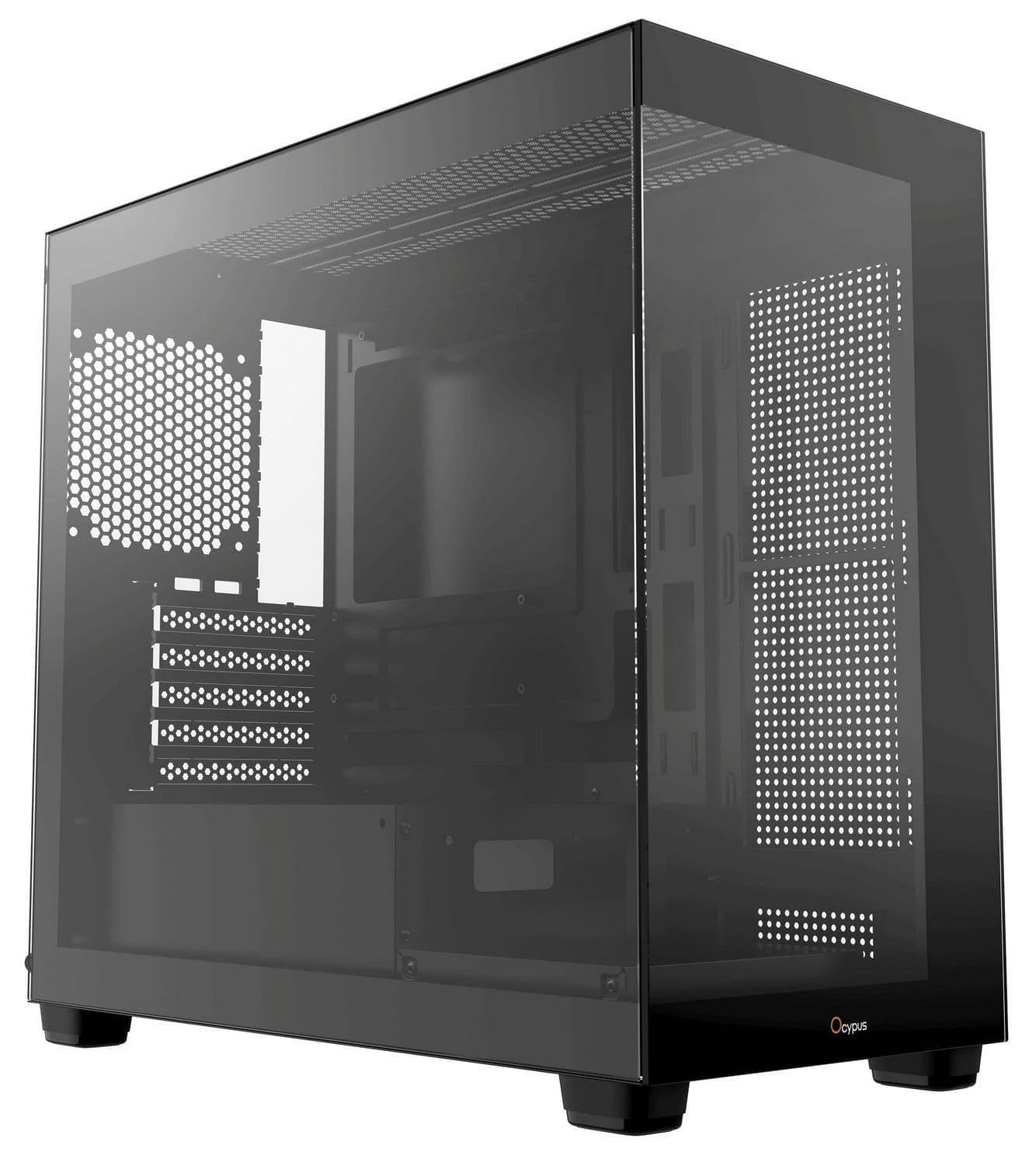 Корпус OCYPUS GAMMA C52 BK (GAMMA-C52-BKD000XX-GL)