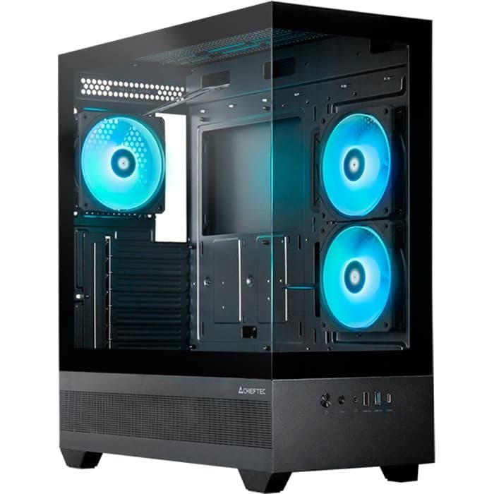 Корпус Chieftec VISTA ARGB без БП (GT-01B-OP) Black