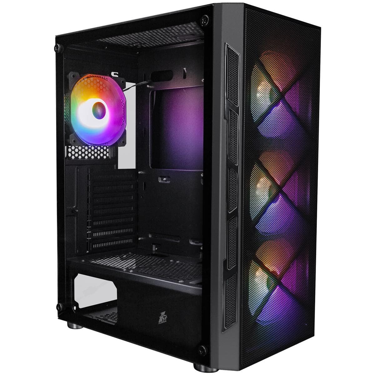Корпус 1stPlayer XP-BK-4F1 Black 750W (XP-BK-4F1-PS-750FK-EU)