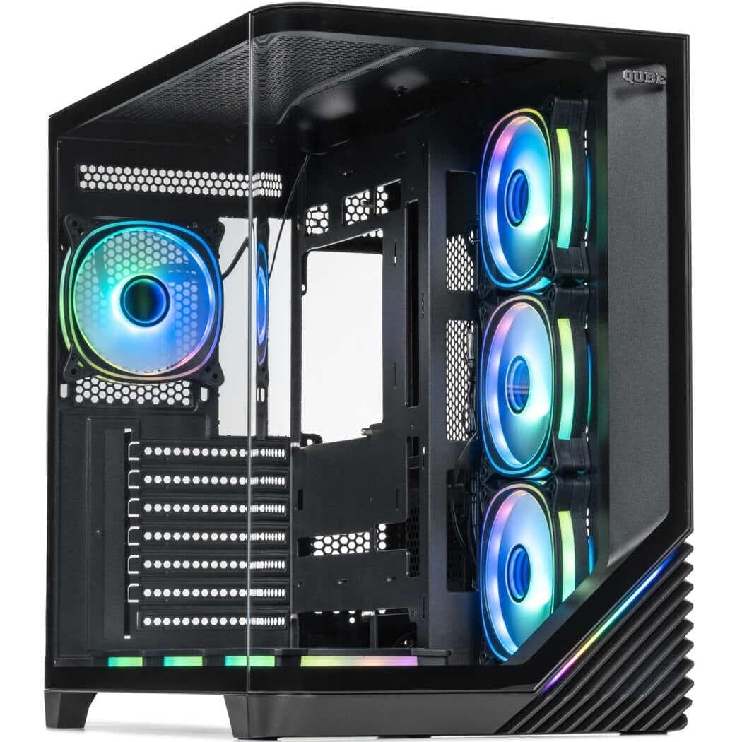 Корпус QUBE MIRAGE 7ARGB BTF Black (MIRAGE_GBNU3)