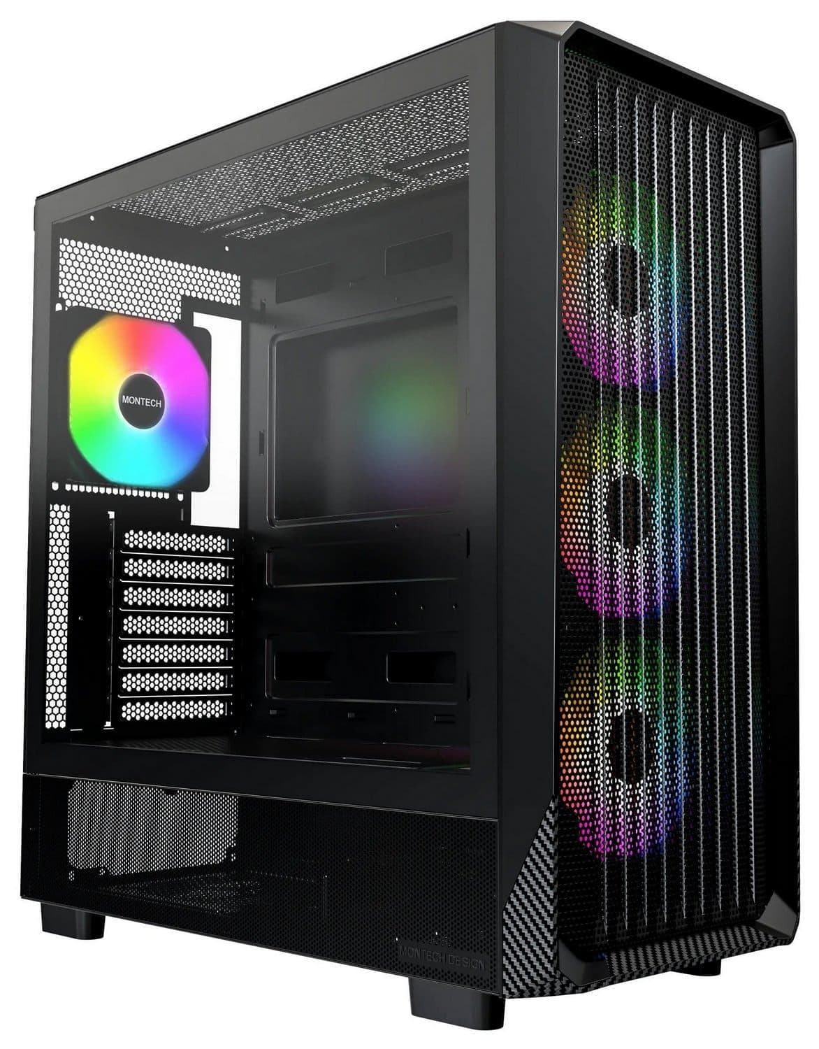 Корпус Montech X5 без БП Black