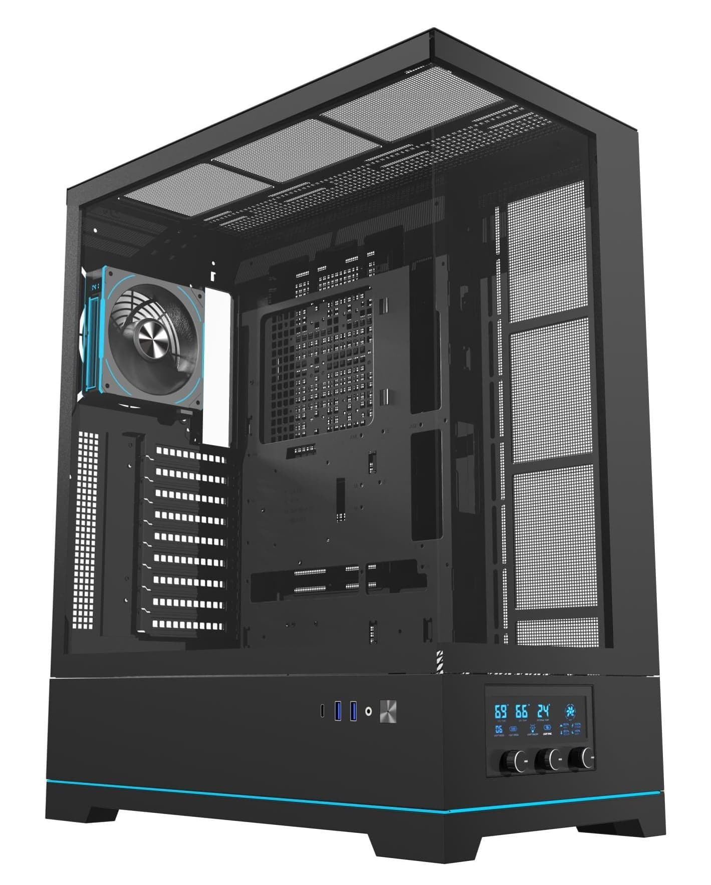Корпус Darkflash DY451L PRO без БЖ Black